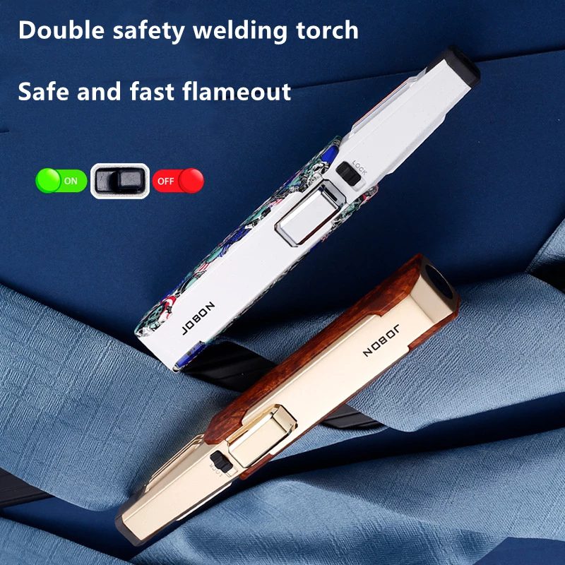 فندک اتمی طرح دار Jobon Torch (تک شعله/بلند) اورجینال - Image 7