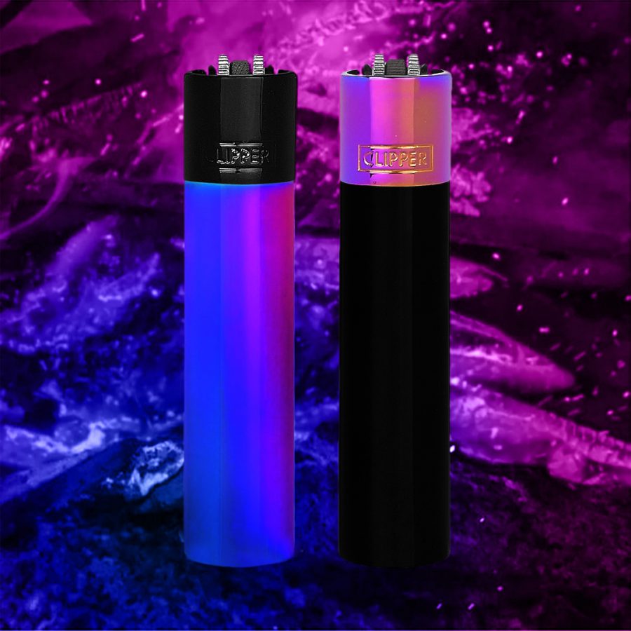 فندک گازی CLIPPER Northern Lights (مشکی هفترنگ) اورجینال - Image 3