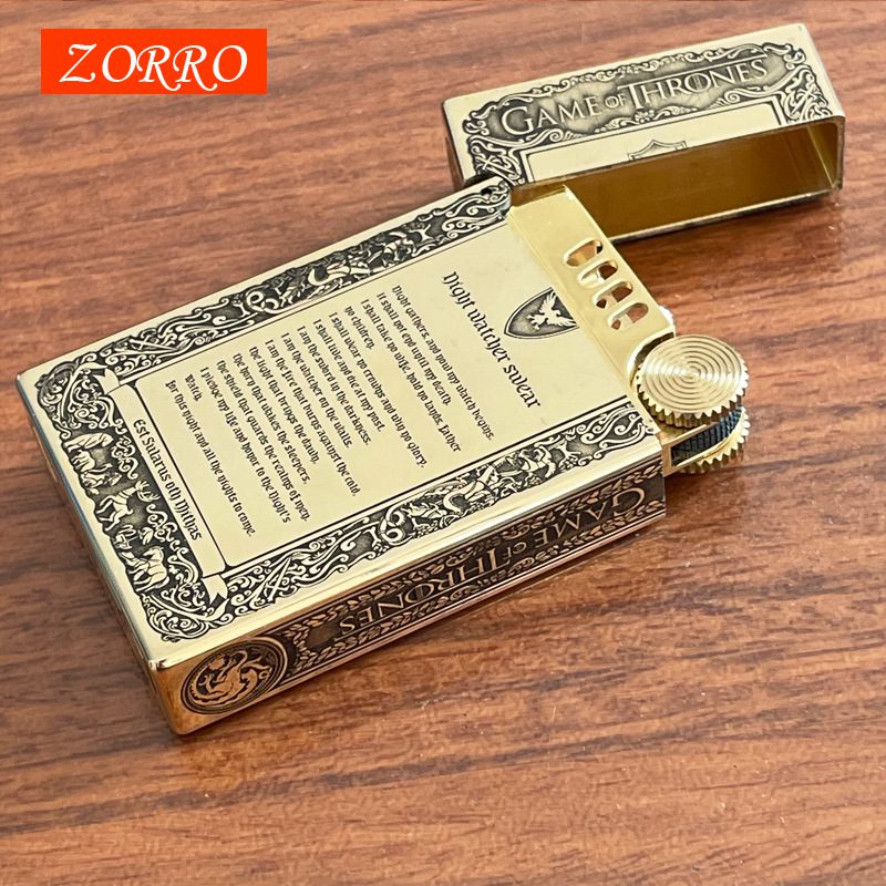 فندک بنزینی Zorro Z552 مدل Game of Thrones (صدای در سه بعدی) اورجینال - Image 4