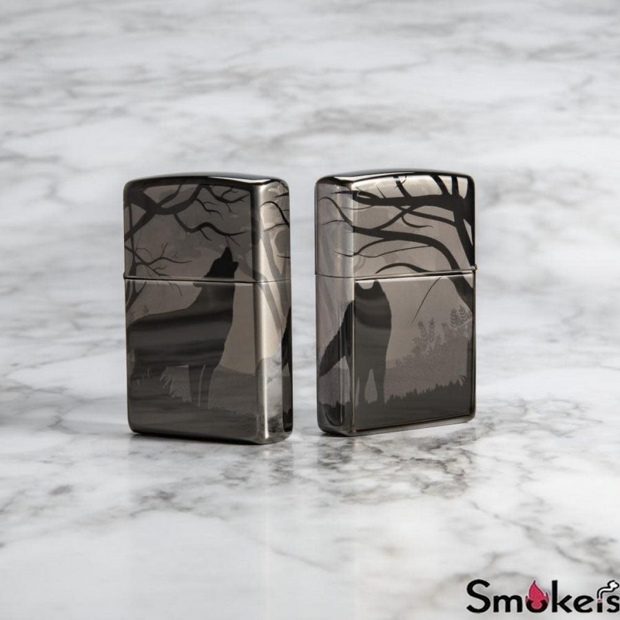 Zippo 49188 Wolves Design - Image 3