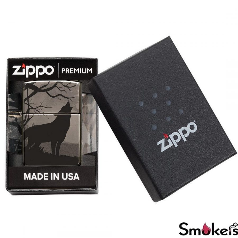Zippo 49188 Wolves Design - Image 2