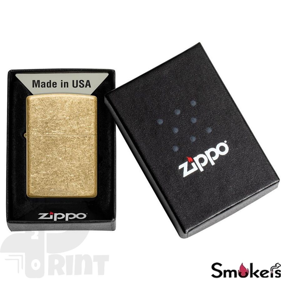 Zippo 49477 Classic Tumbled Brass - Image 2