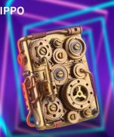 فندک بنزینی Custom Zippo (طرح چرخ دنده)