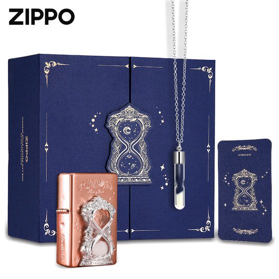 فندک بنزینی Custom Zippo (طرح ساعت شنی) - Image 4