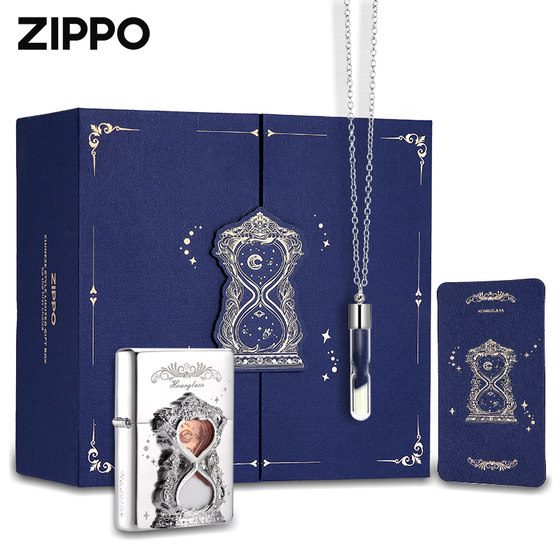فندک بنزینی Custom Zippo (طرح ساعت شنی) - Image 5