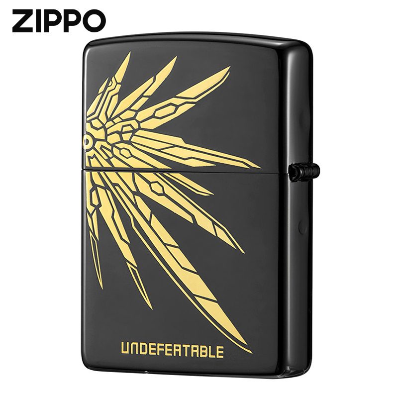 فندک بنزینی Custom Zippo (طرح بال طلایی) - Image 4