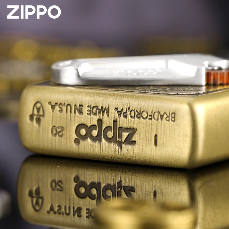 فندک بنزینی Custom Zippo (طرح سنگ زیپو) - Image 2