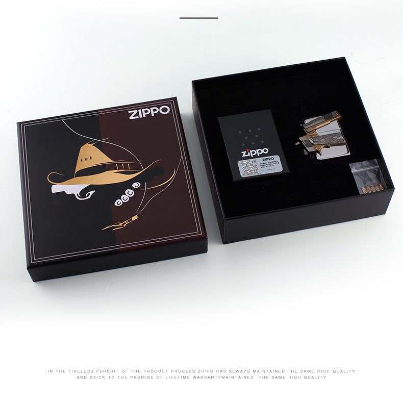 فندک بنزینی Custom Zippo (طرح اسلحه کلت) - Image 6