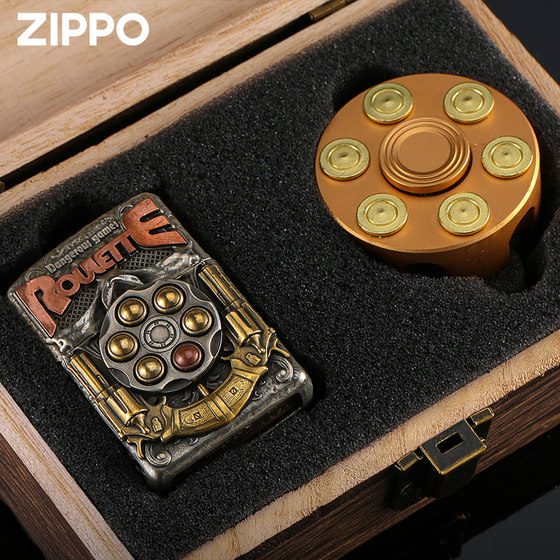 فندک بنزینی Custom Zippo (طرح اسلحه هفت تیر) - Image 2