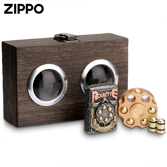 فندک بنزینی Custom Zippo (طرح اسلحه هفت تیر) - Image 6