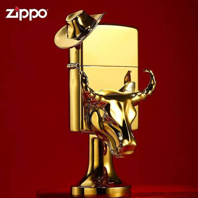 فندک بنزینی Custom Zippo (طرح کابوی)