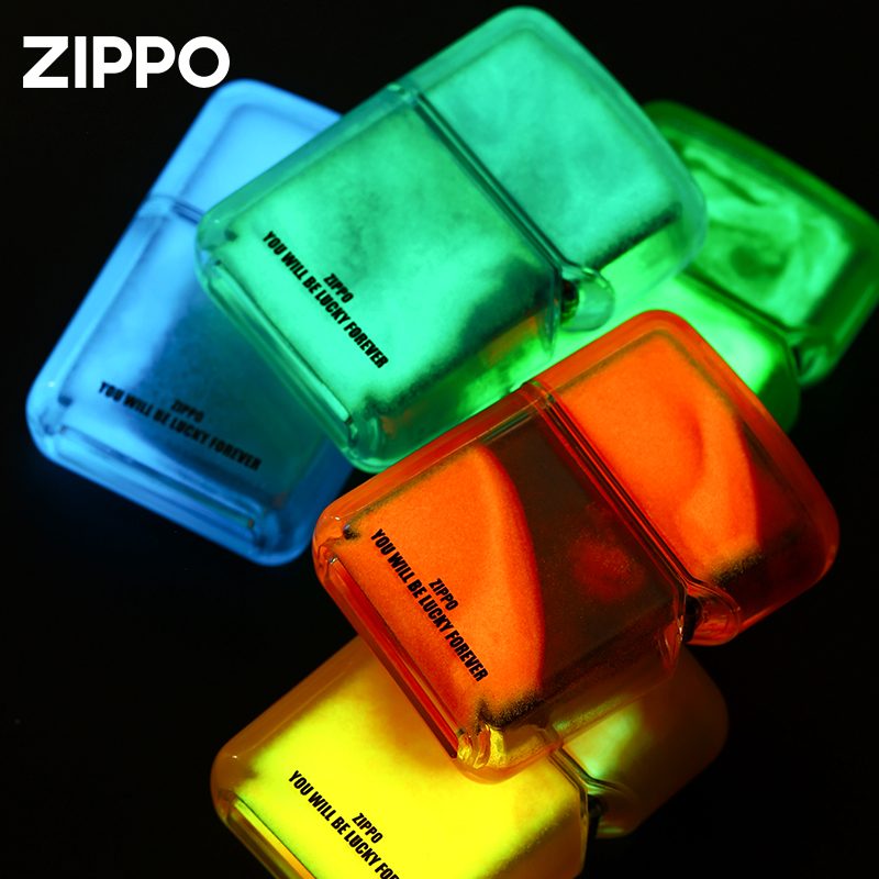 فندک بنزینی Custom Zippo (طرح شن های روان - شب تاب) - Image 2