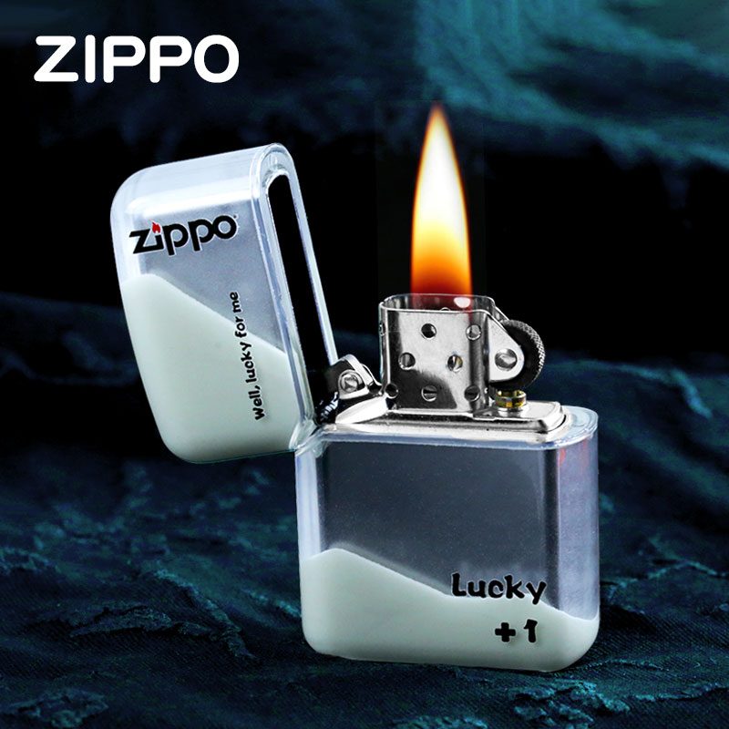 فندک بنزینی Custom Zippo (طرح شن های روان - شب تاب) - Image 11