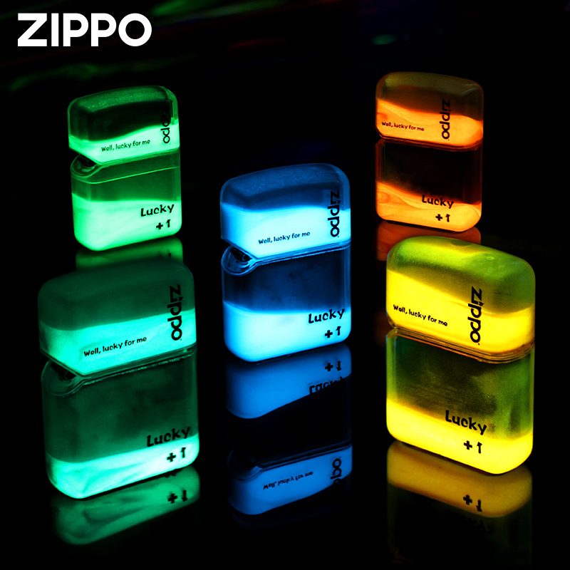 فندک بنزینی Custom Zippo (طرح شن های روان - شب تاب) - Image 8