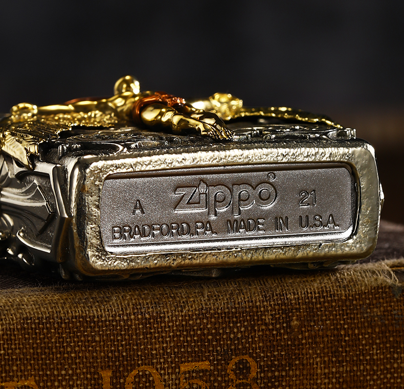 فندک بنزینی Custom Zippo (طرح فرشته نگهبان) - Image 5