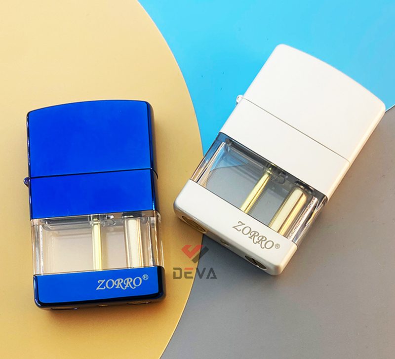 فندک بنزینی Zorro Z690 (مخزن شیشه ای) اورجینال - Image 8