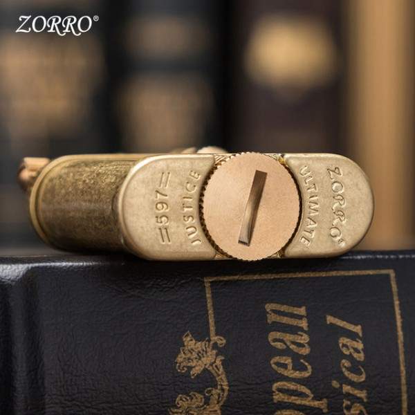 فندک بنزینی Zorro Z597 (بغل زن) اورجینال - Image 8