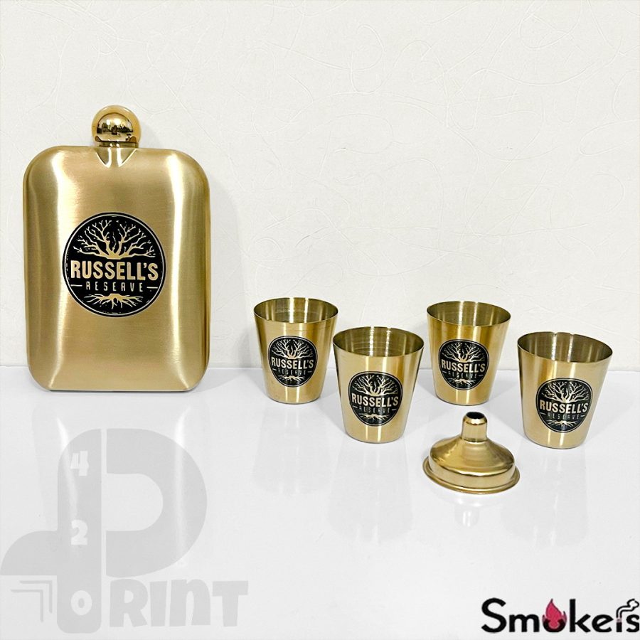 ست نوشیدنی طلایی (طرح Russell's) - Image 2