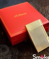 فندک گازی برند S.T Dupont (طلایی شمشی) اورجینال