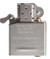 مغزی بنزینی Zippo (نقره ای)