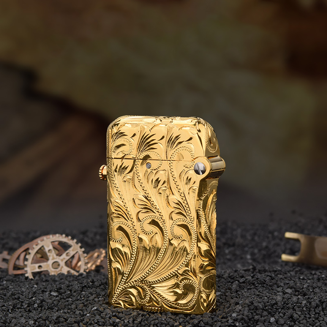 فندک بنزینی برند Thorens (طرح بته جغه) اورجینال - Image 4