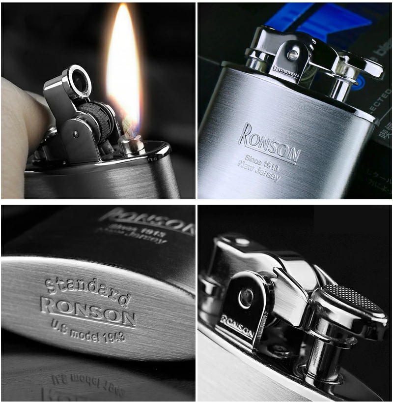 فندک بنزینی برند رانسون (Ranson Standard R02-26 ) اورجینال - Image 4
