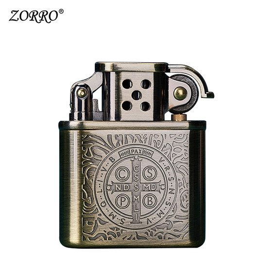 فندک بنزینی ZORRO کلاسیک (طرح کنستانتین) اورجینال - Image 3
