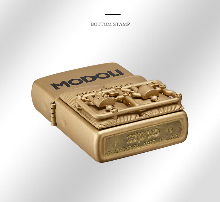 فندک بنزینی Custom Zippo (طرح مودولی) MODOLI - Image 2