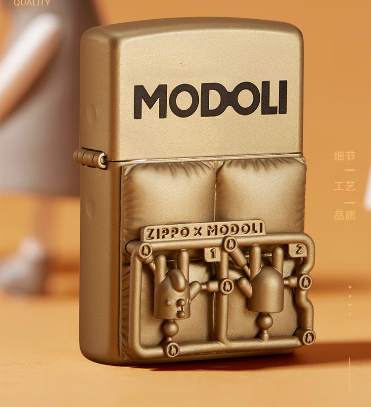 فندک بنزینی Custom Zippo (طرح مودولی) MODOLI - Image 9