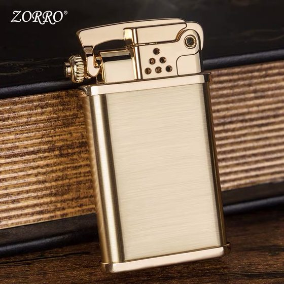 فندک بنزینی ZORRO z602 (قفل احتراق /اتومات) اورجینال