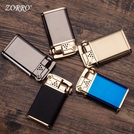 فندک بنزینی ZORRO z602 (قفل احتراق /اتومات) اورجینال - Image 2