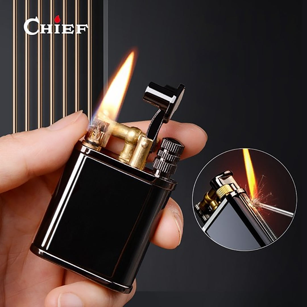 فندک بنزینی بغلزن دو حالته CHIEF (کبریتی) اورجینال