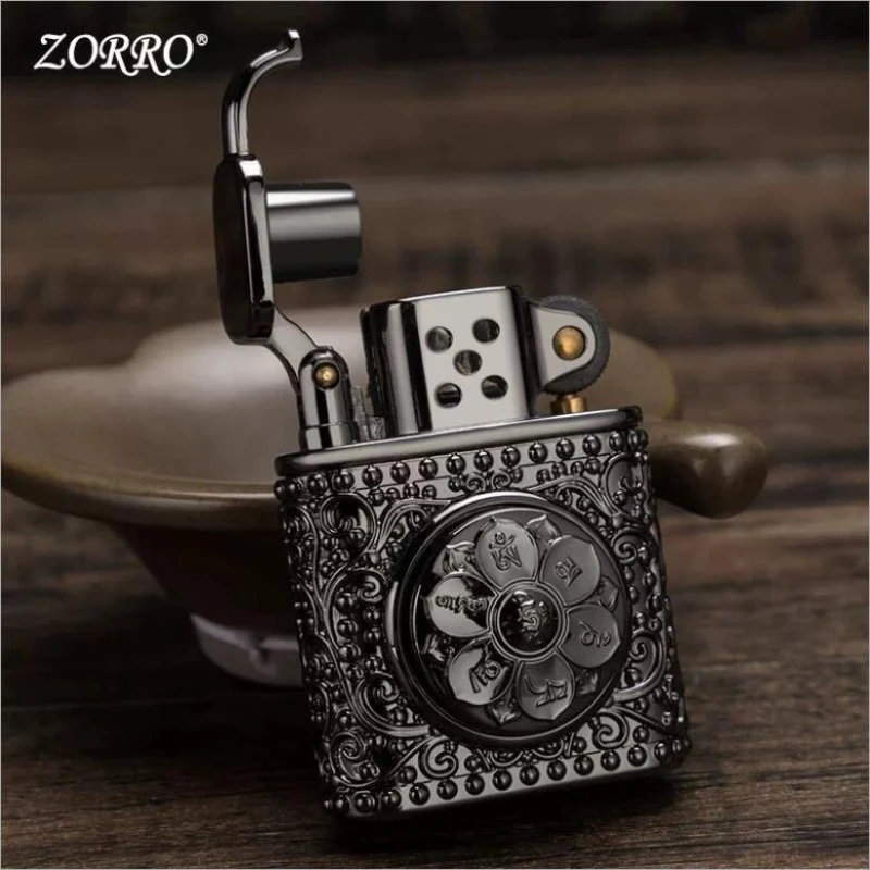 فندک بنزینی ZORRO اسپینری (کلاسیک) اورجینال - Image 3