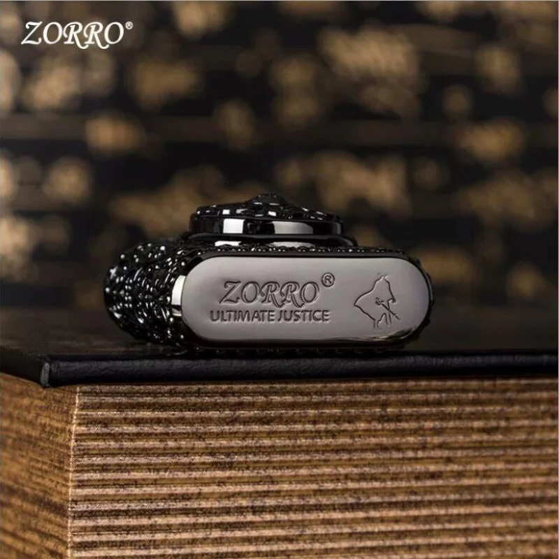 فندک بنزینی ZORRO اسپینری (کلاسیک) اورجینال - Image 4