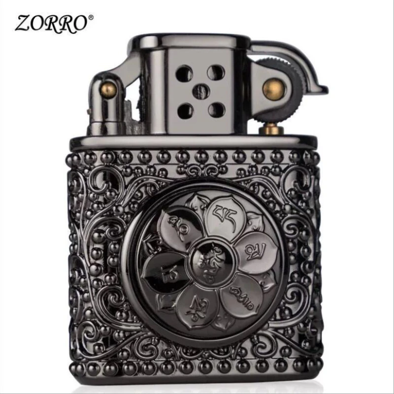 فندک بنزینی ZORRO اسپینری (کلاسیک) اورجینال - Image 5
