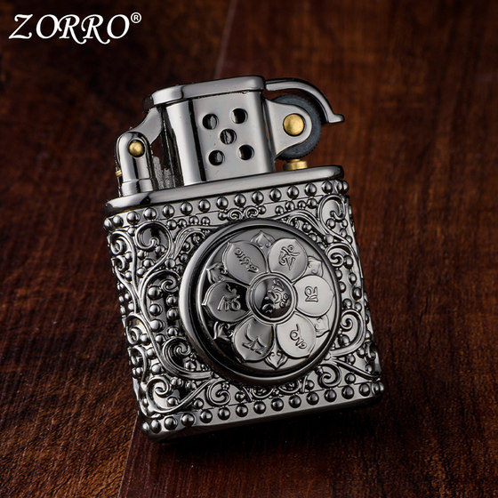 فندک بنزینی ZORRO اسپینری (کلاسیک) اورجینال - Image 6