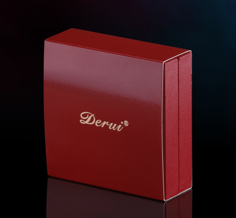 فندک گازی بغل زن Derui شعله اتمی (طرح دپونت) اورجینال - Image 8
