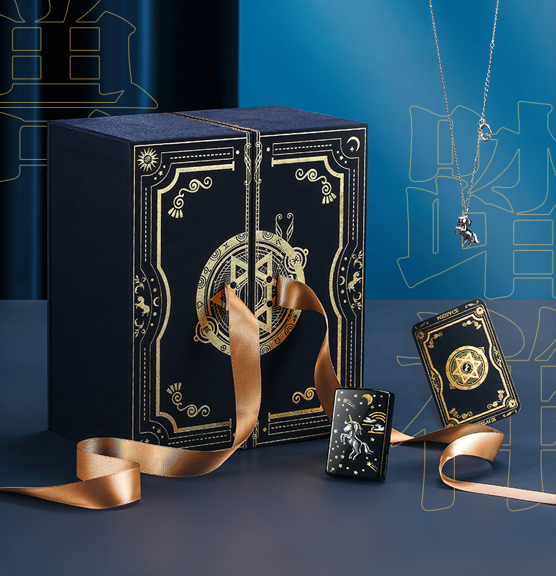 فندک بنزینی Custom Zippo (طرح اسب تک شاخ) - Image 7