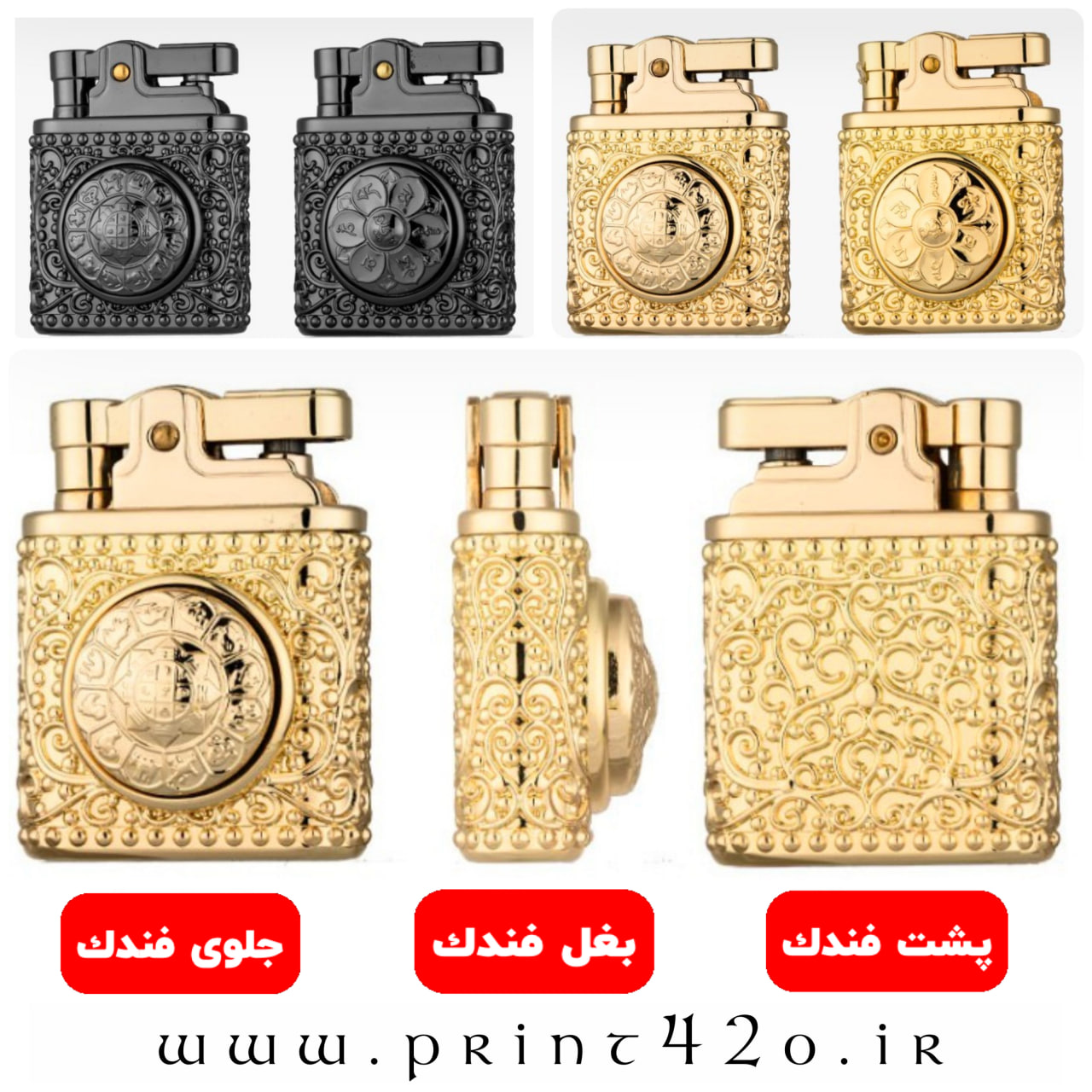 فندک بنزینی Zorro z582 (اسپینری) اورجینال - Image 5