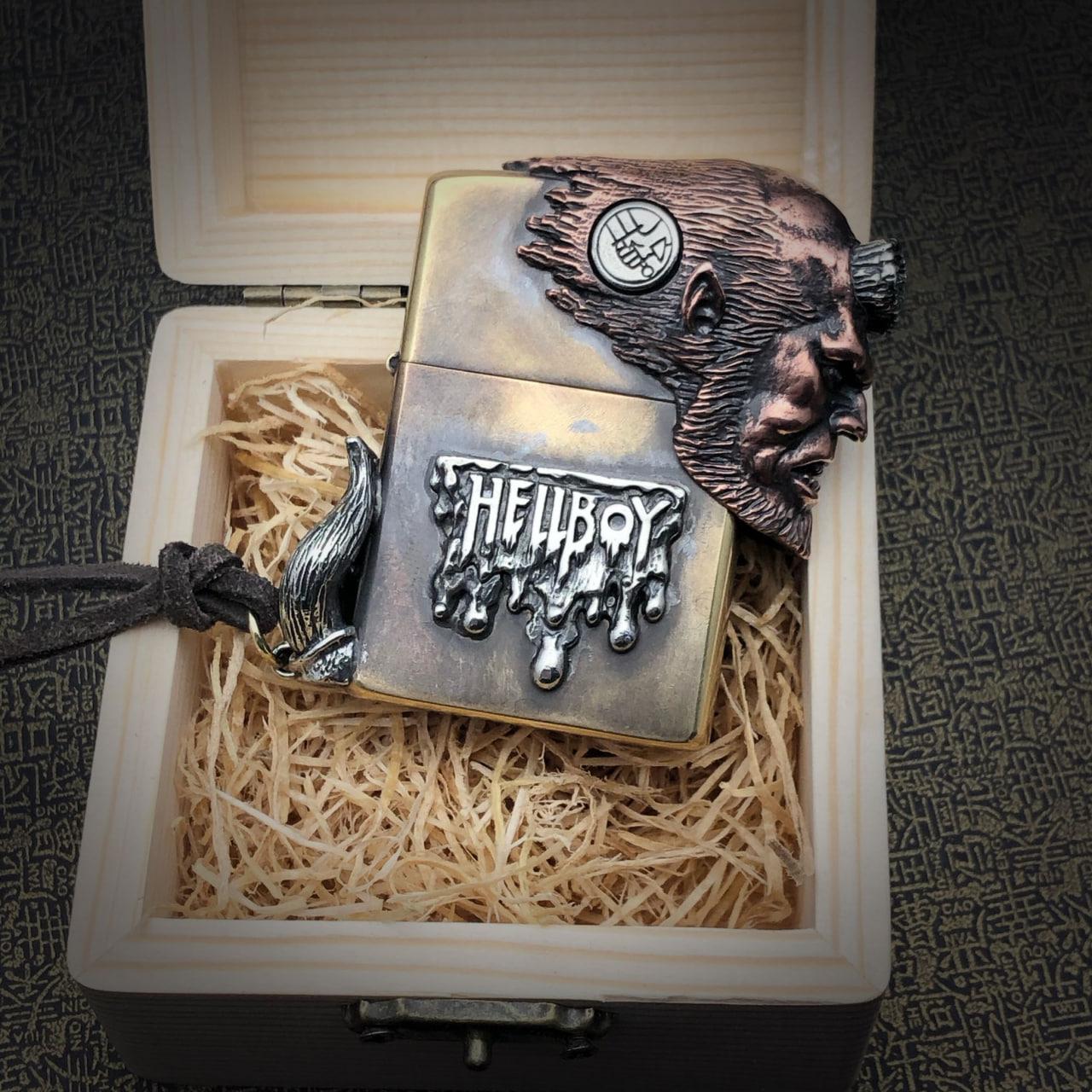 فندک بنزینی Custom Zippo (طرح پسر جهنمی) Hellboy - Image 8