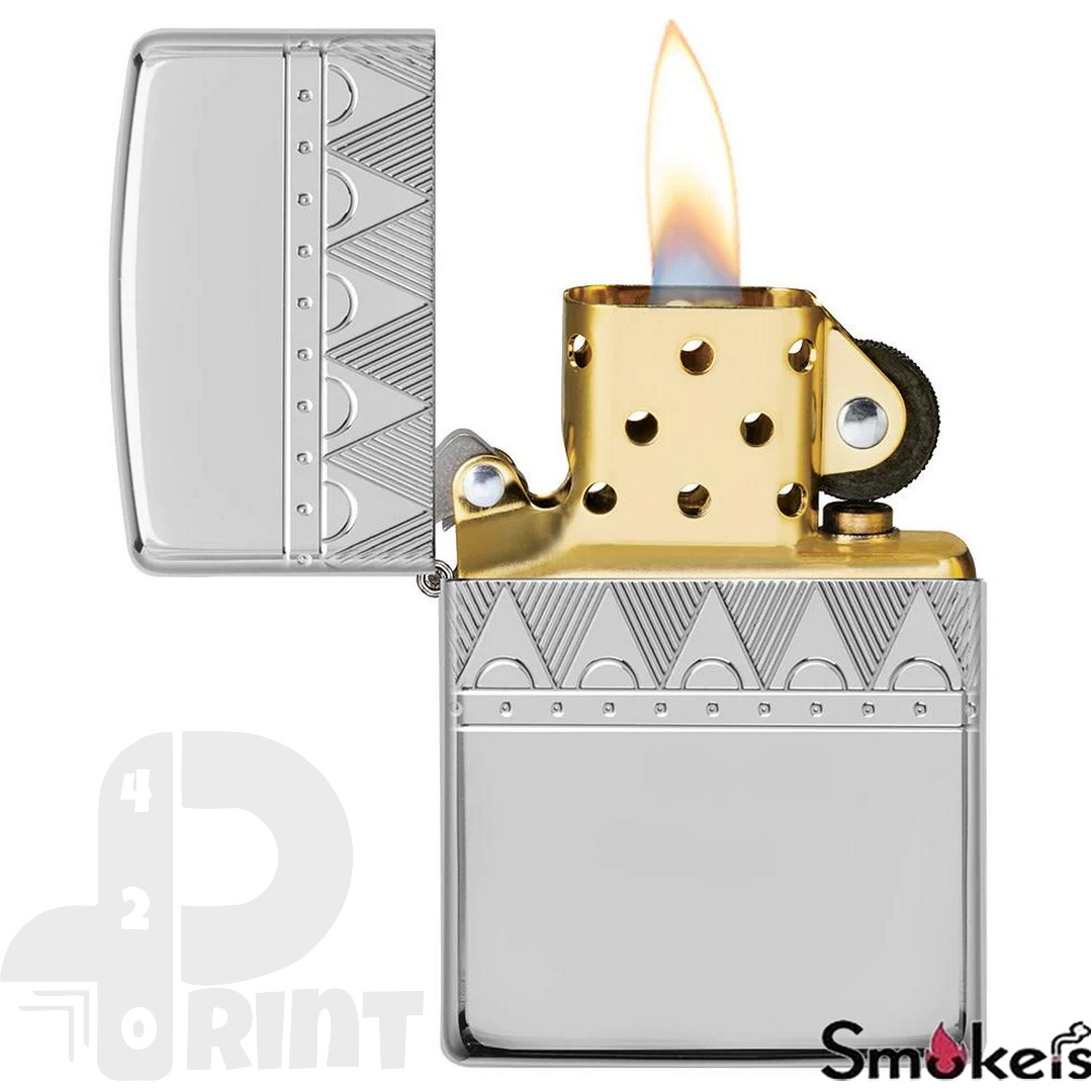 Zippo 49550 Sterling Silver - Armor Case - Image 5