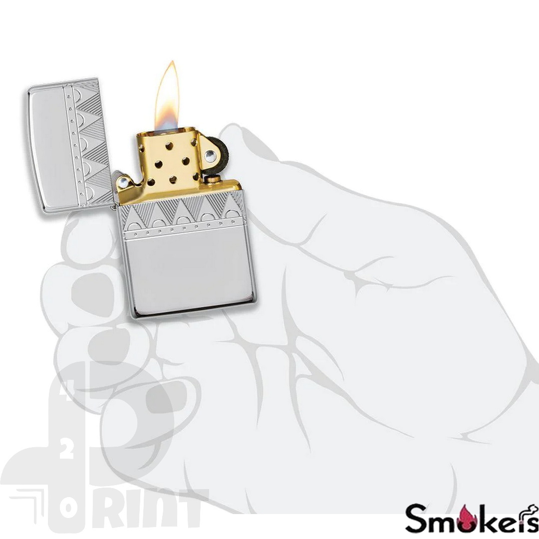 Zippo 49550 Sterling Silver - Armor Case - Image 6