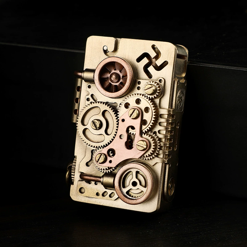 فندک_بنزینی_دست_ساز_احتراق_دستی_مدل_Steampunk_print42o.ir_