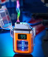 فندک_برقی_برند_Lighte_محفظه_شیشه_ای_print42o.ir