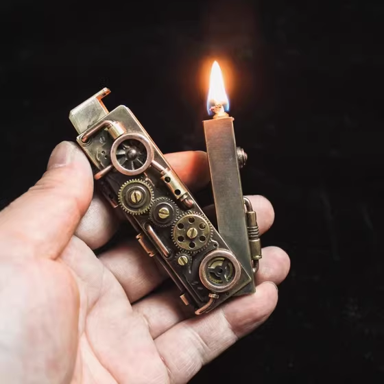 فندک_بنزینی_اهرمی_دست_ساز_مدل_Steampunk_print42o.ir_14