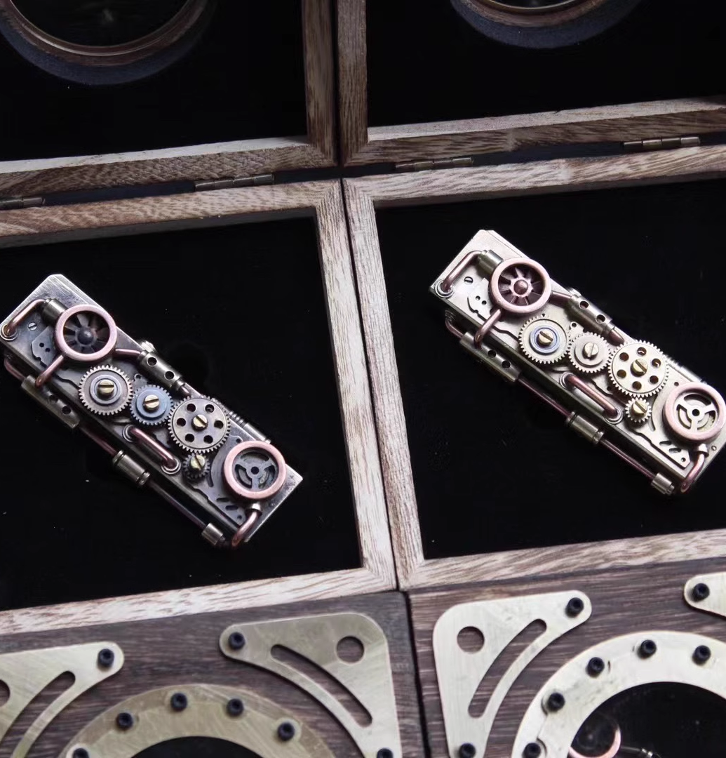 فندک_بنزینی_اهرمی_دست_ساز_مدل_Steampunk_print42o.ir_01