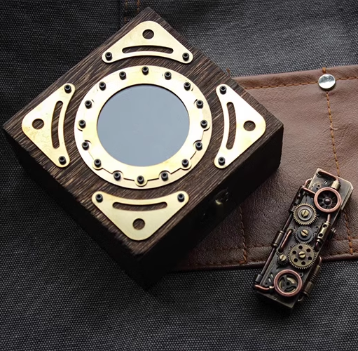 فندک_بنزینی_اهرمی_دست_ساز_مدل_Steampunk_print42o.ir_02