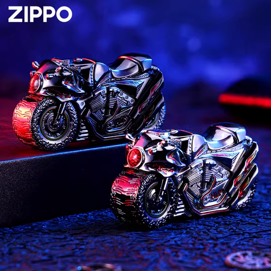 فندک_بنزینی_Custom_Zippo_طراحی_540_موتور_سنگین_print42o.ir