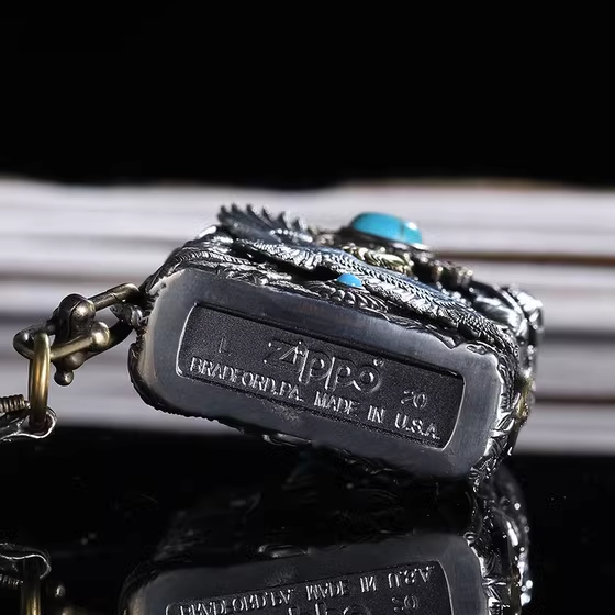 فندک_بنزینی_Custom_Zippo_طراحی_540_درجه_عقاب_به_همراه_بند_آویز_print42o.ir_07