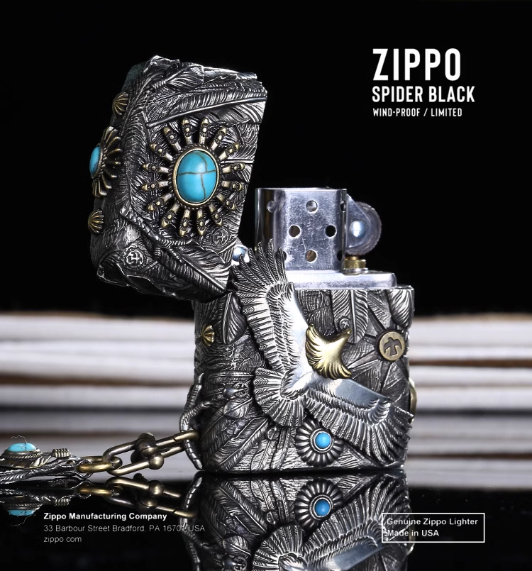 فندک_بنزینی_Custom_Zippo_طراحی_540_درجه_عقاب_به_همراه_بند_آویز_print42o.ir_05